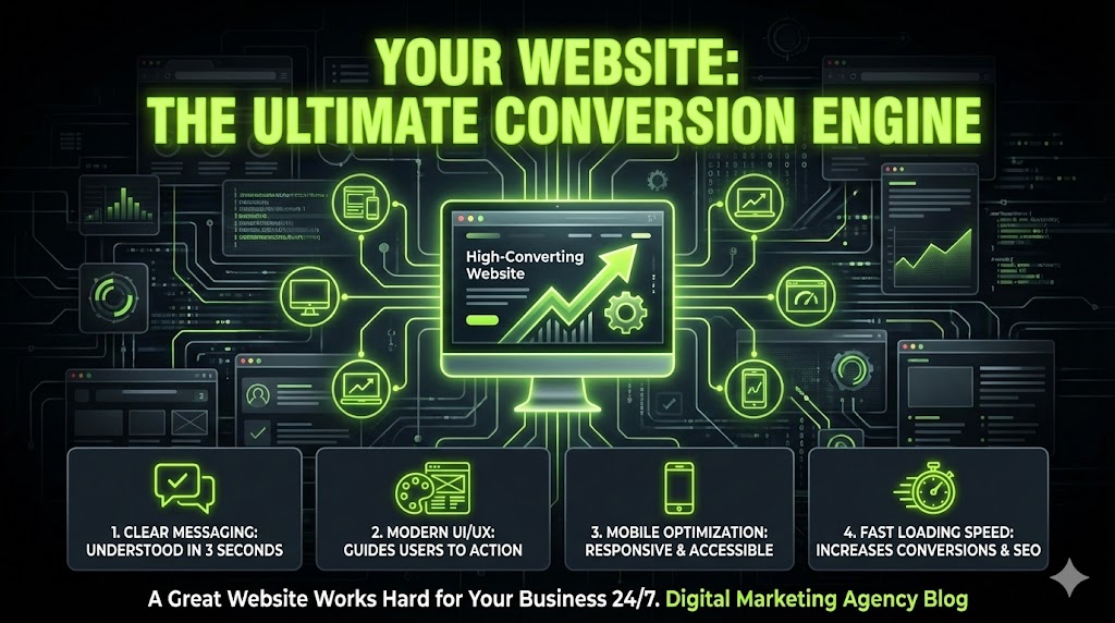 Why Modern Businesses Need a High-Converting Website